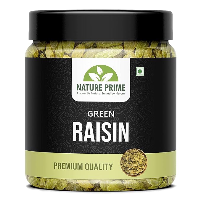 Nature Prime Fresh and Healthy Premium Raw Nuts Dry Fruits Combo Pack of Almond, Cashew, Raisin, Apricot Jar Pack (200g * 4) 800G